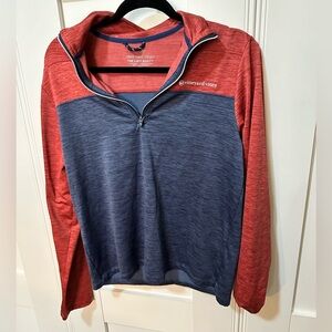 Kids vineyard vines pull over performance fabric